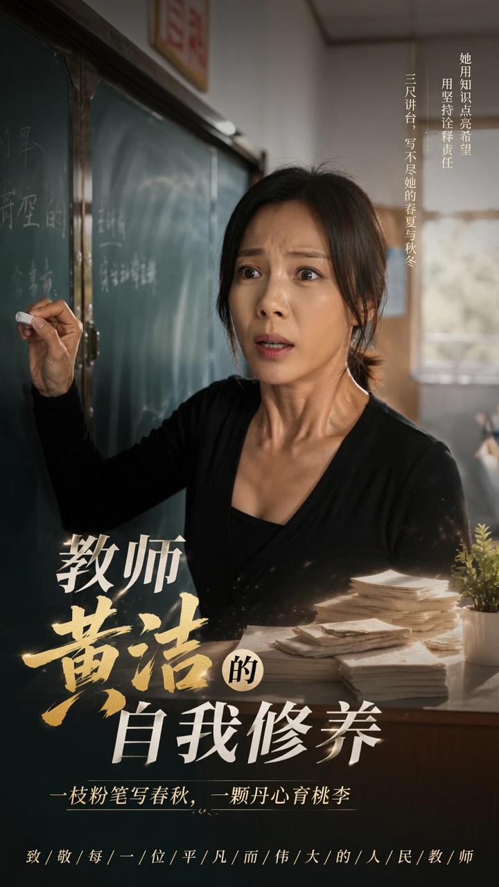 教室黄洁的自我修养封面