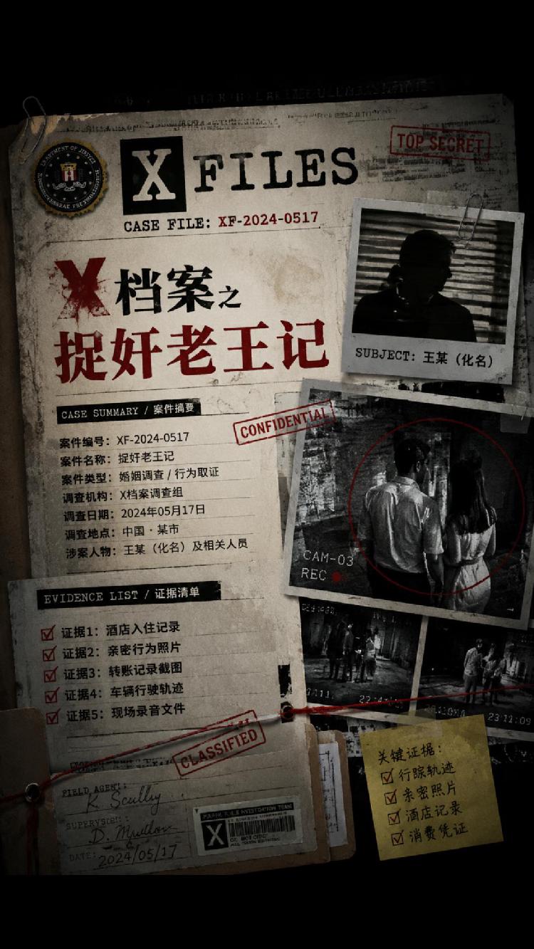 X档案之捉奸老王记封面