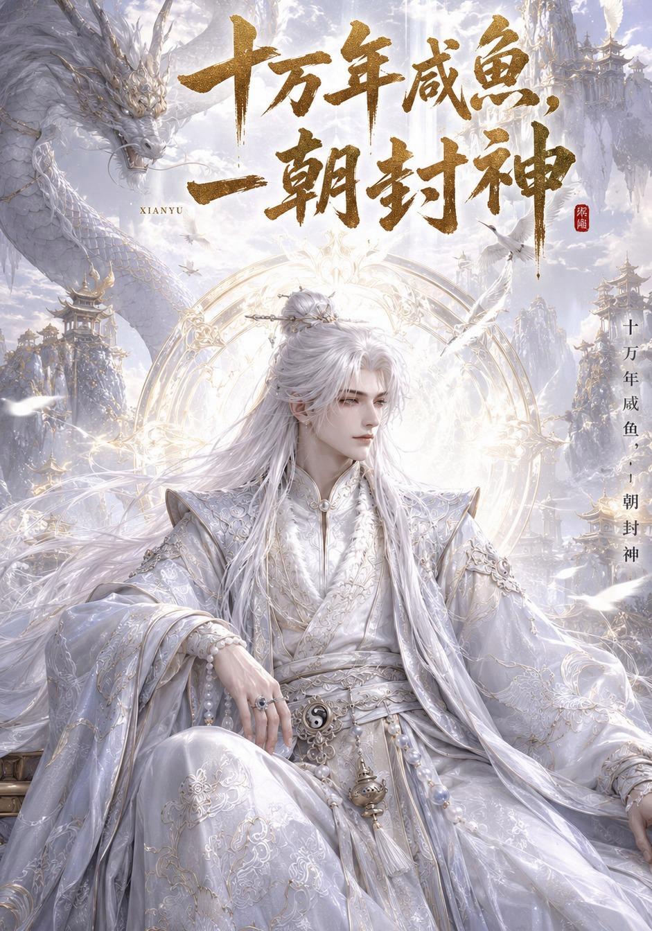 十万年咸鱼,一朝封神封面